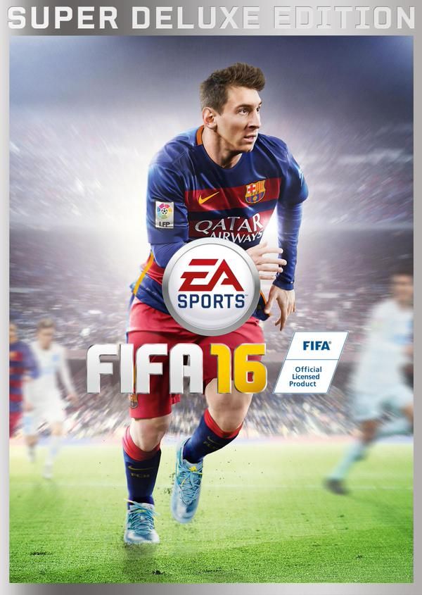 Messi'li FIFA 16 kapağı büyülüyor