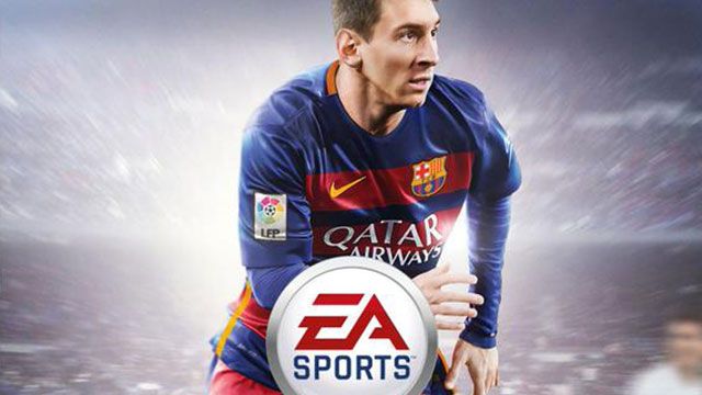Messi'li FIFA 16 kapağı büyülüyor