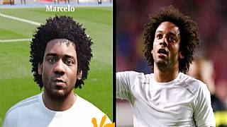 FIFA 16'da oyuncuların yüzlerinin gerçek hayat/oyun karşılaştırması