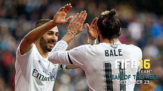 FIFA 16'da haftanın takımı açıklandı