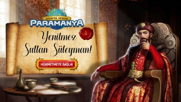 Kanuni Sultan Süleyman oyun karakteri oldu