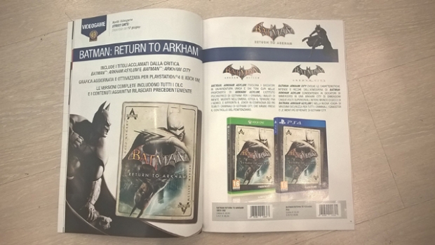 Return to Arkham bu sefer dergi taramasında gözüktü