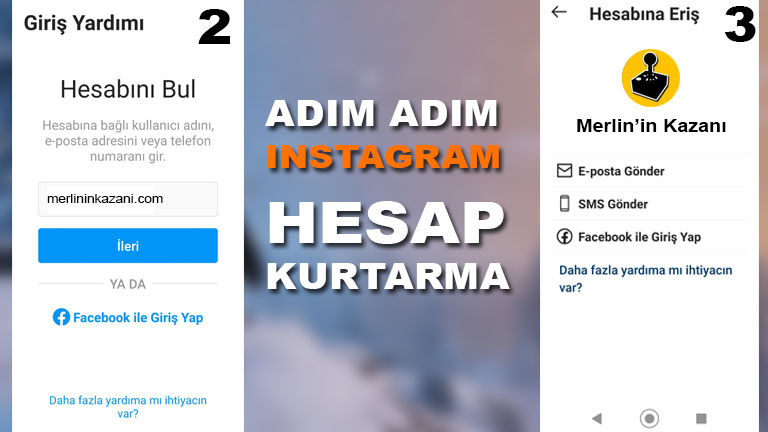 çalınan instagram hesabı nasıl geri alınır? hesap kurtarma