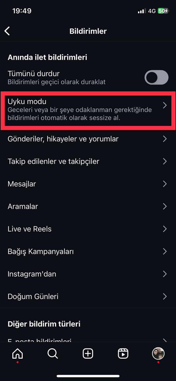 Instagram Sakin Mod Nedir ve Nasıl Kullanılır