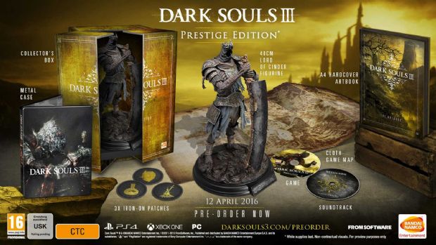 Dark Souls 3'ün özel sürümleri ortaya çıktı