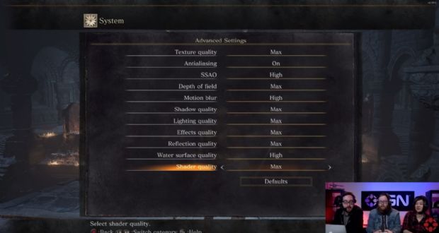 Dark Souls 3'ün grafik ayarları ortaya çıktı