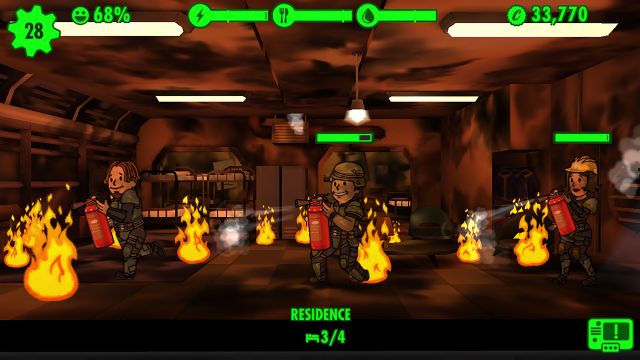 Fallout Shelter için Android gözüktü!