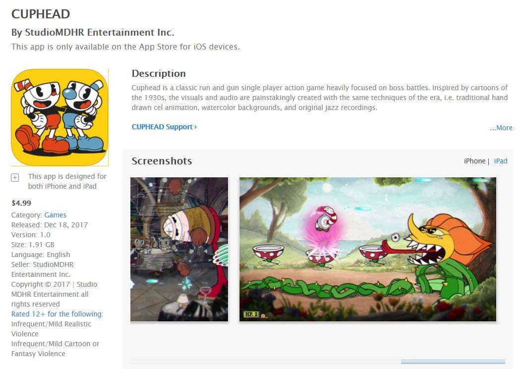 Sahte Cuphead, ortalığı karıştırdı