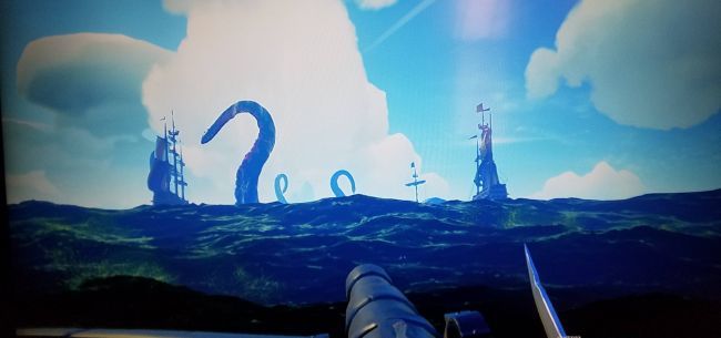 Sea of Thieves'de yer alan Kraken'in ilk görüntüleri sızdı