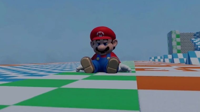 Dreams'te müthiş bir Mario bölümü yaptılar