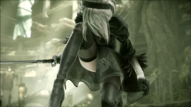 Nier: Automata'da kendinizi patlatırsanız çıplak kalıyorsunuz