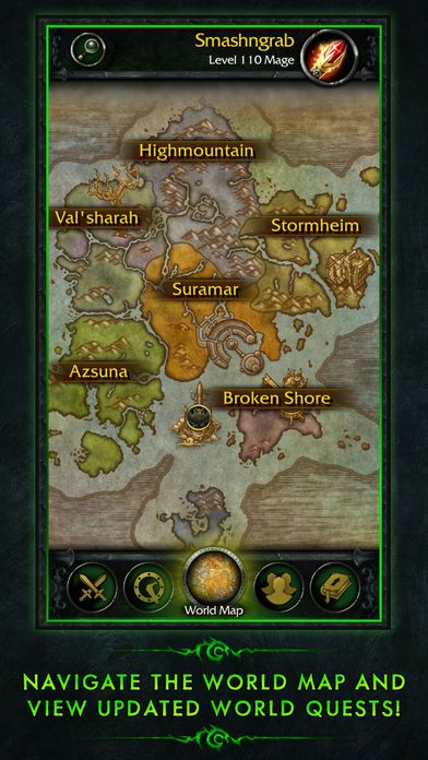 World of Warcraft: Legion mobil uygulaması çıktı