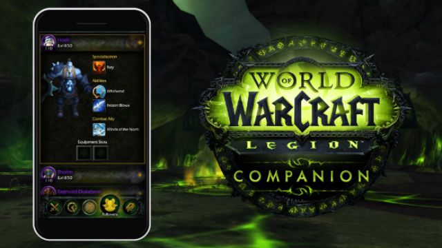World of Warcraft: Legion için mobil uygulama geliyor!