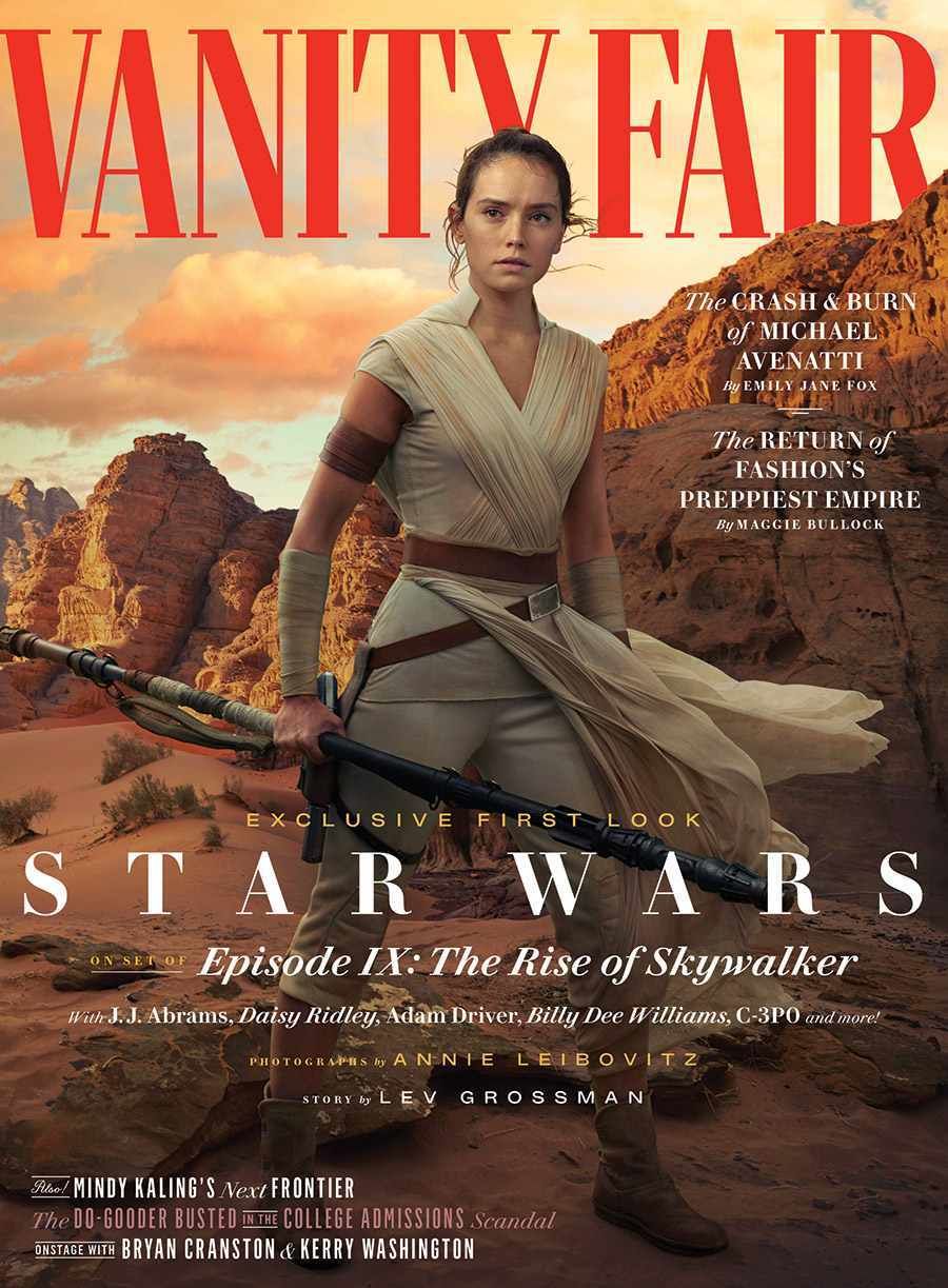 Yeni Star Wars filminden Kylo Ren ve Rey görselleri yayınlandı