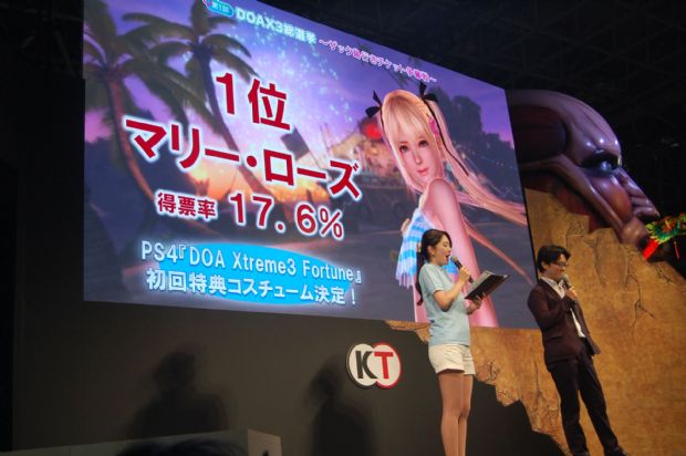 Dead or Alive Xtreme 3 karakteleri için oylama yapıldı