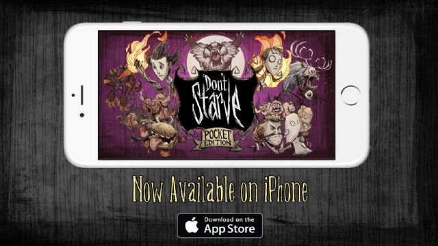 Don't Starve: Pocket Edition, iPhone için geldi
