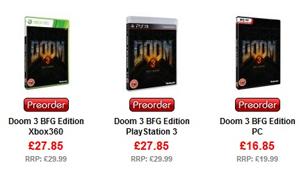Doom 3: BFG Edition'ın çıkış tarihi