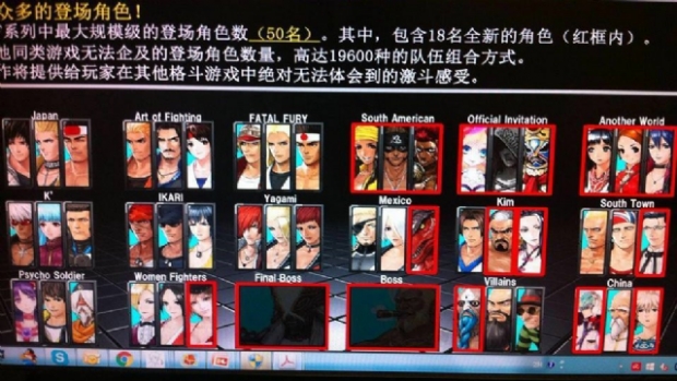 The King of Fighters XIV'ün karakter listesi sızdırıldı!