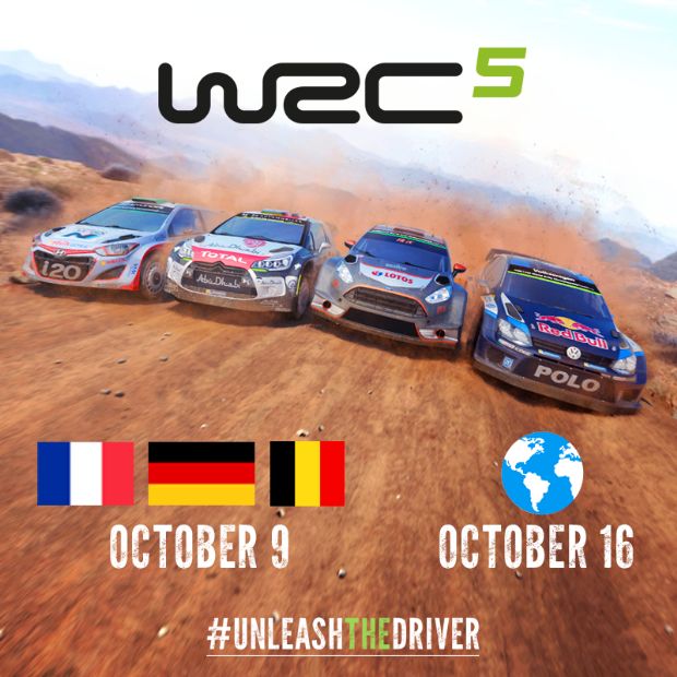 WRC 5'in çıkış tarihi duyuruldu