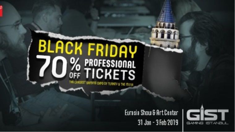 GIST'in Profesyonel Bilet'inde Black Friday indirimi başladı