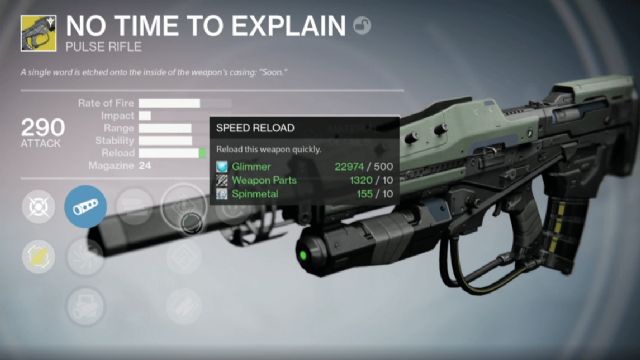 Mini Rehber: No Time To Explain exotic görev zinciri