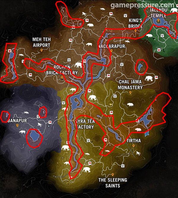 Far Cry Primal ve Far Cry 4'ün haritası aslında aynı mı?