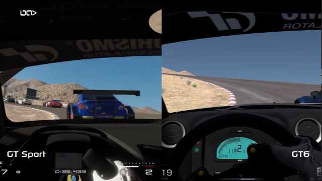 Grand Turismo Sport vs Gran Turismo 6 grafik karşılaştırma videosu