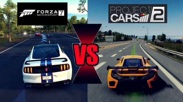 GT Sport vs Forza 7 vs Project CARS 2 karşılaştırması