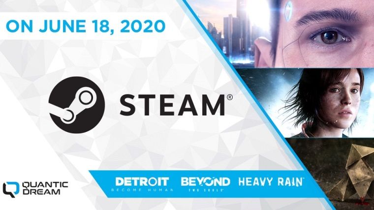 Detroit: Become Human, Beyond: Two Souls, Heavy Rain oyunları Steam'e geliyor