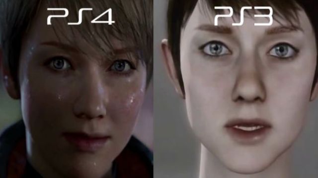 Detroit: Become Human'ın PS3 ve PS4 görsel karşılaştırması