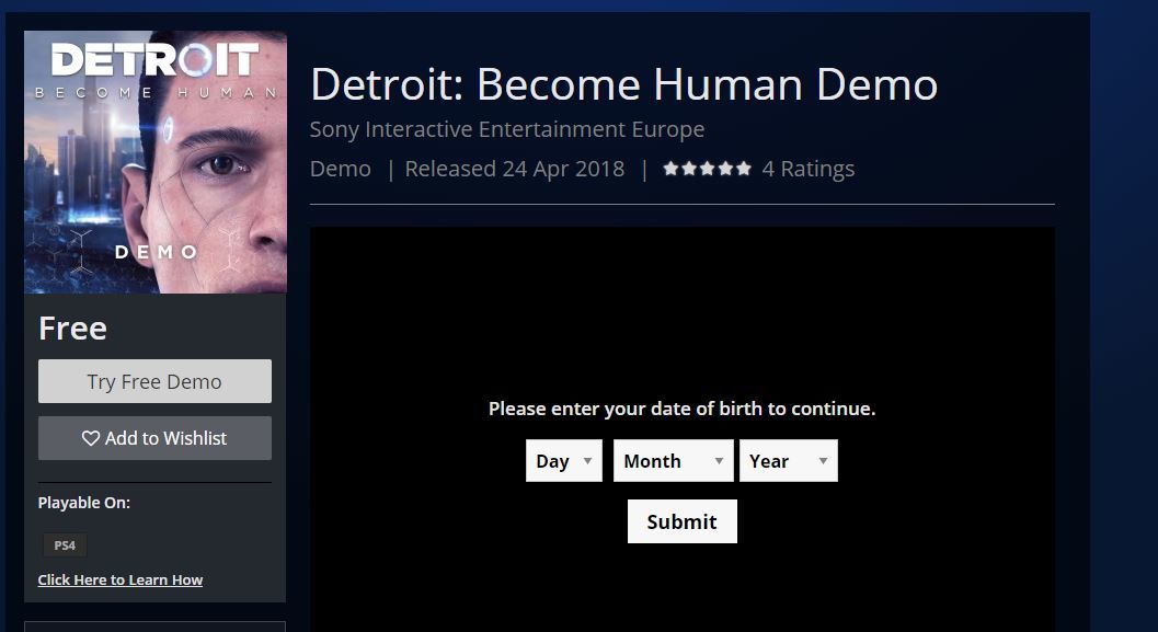 Detroit demosu yayınlandı ama herkes indiremiyor (Güncellendi)