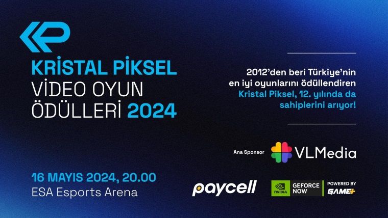 Kristal Piksel Ödülleri 16 Mayıs’ta Sahiplerini Buluyor