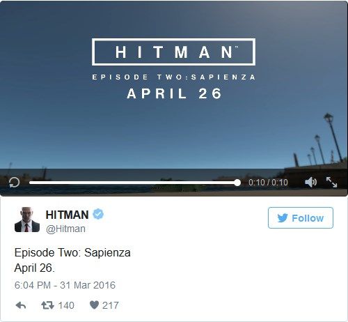 Hitman'in 2. bölümünün çıkış tarihi açıklandı!