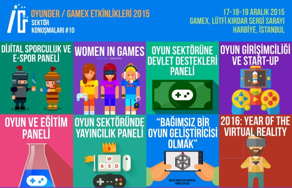 Oyunder'in GameX etkinlik programı belli oldu