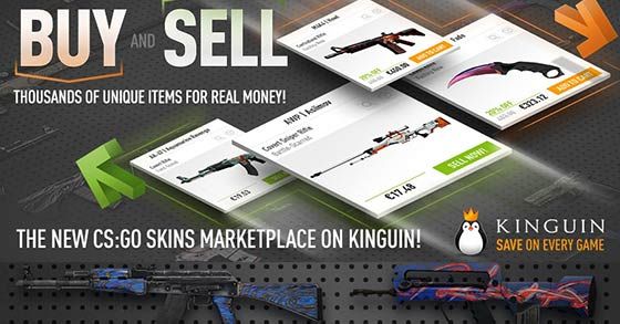 Kinguin, CS:GO skinleriniz için özel site açıyor