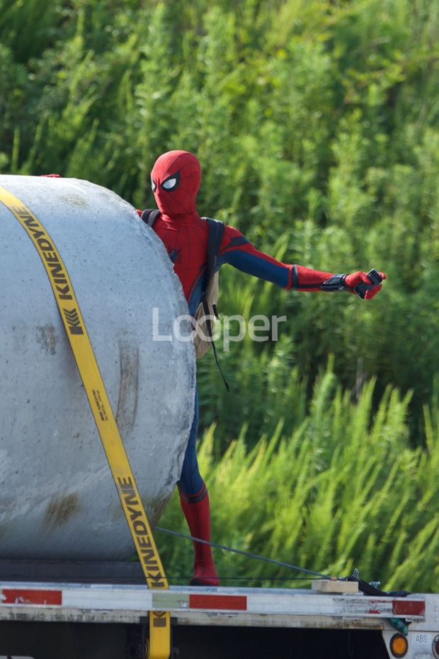 Spider-Man: Homecoming setinden ilk görüntüler geldi