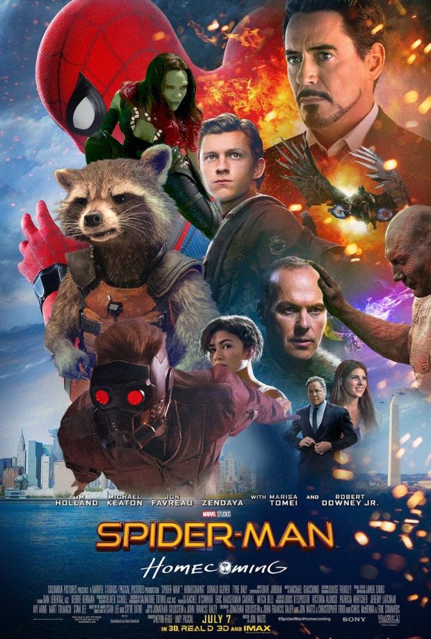 Örümcek Adam filminin posteri makara konusu oldu