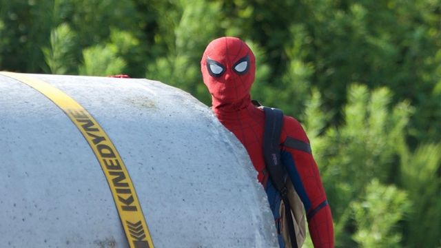 Spider-Man: Homecoming setinden ilk görüntüler geldi