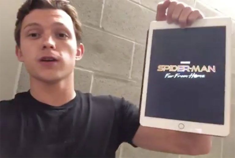 Tom Holland yanlışlıkla 2. Spiderman filminin adını paylaştı