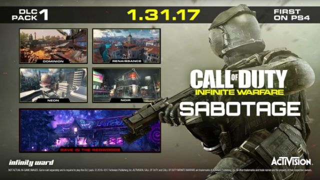 Call of Duty: Infinite Warfare'in Sabotage DLC'sinden video geldi