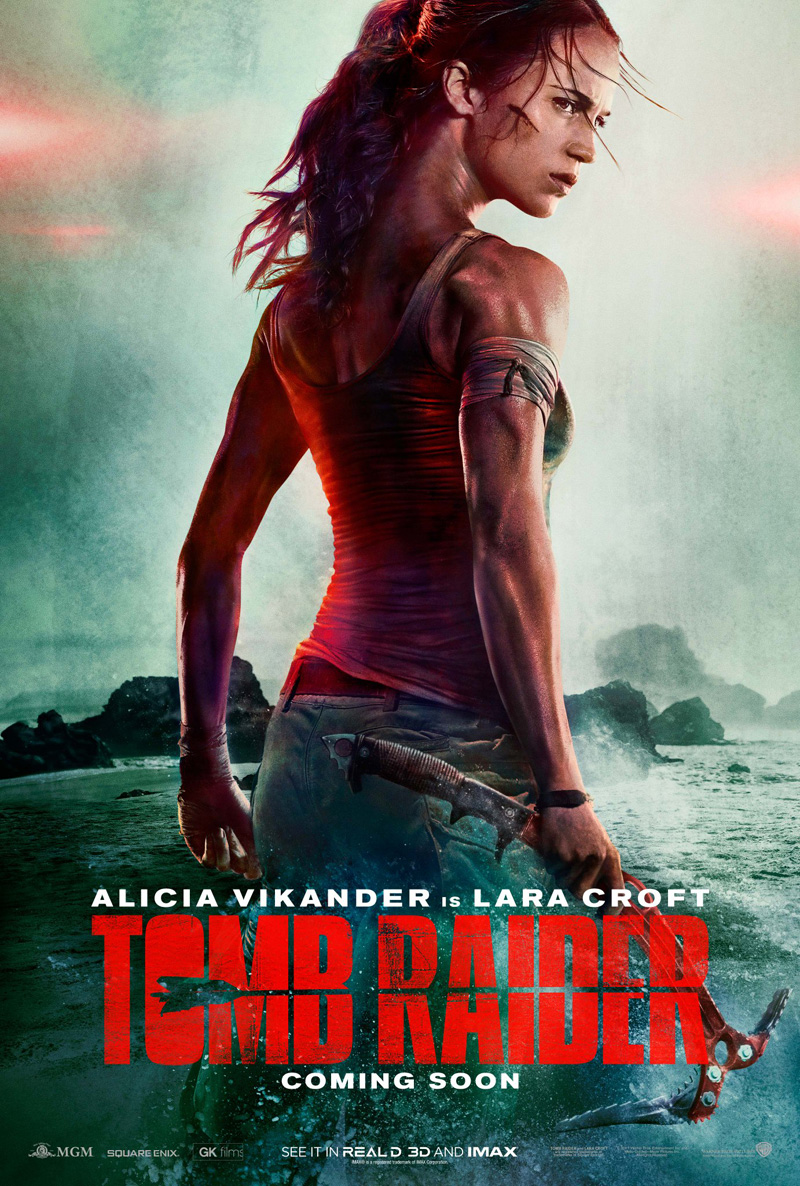 Tomb Raider filmi için garip bir poster yayınlandı