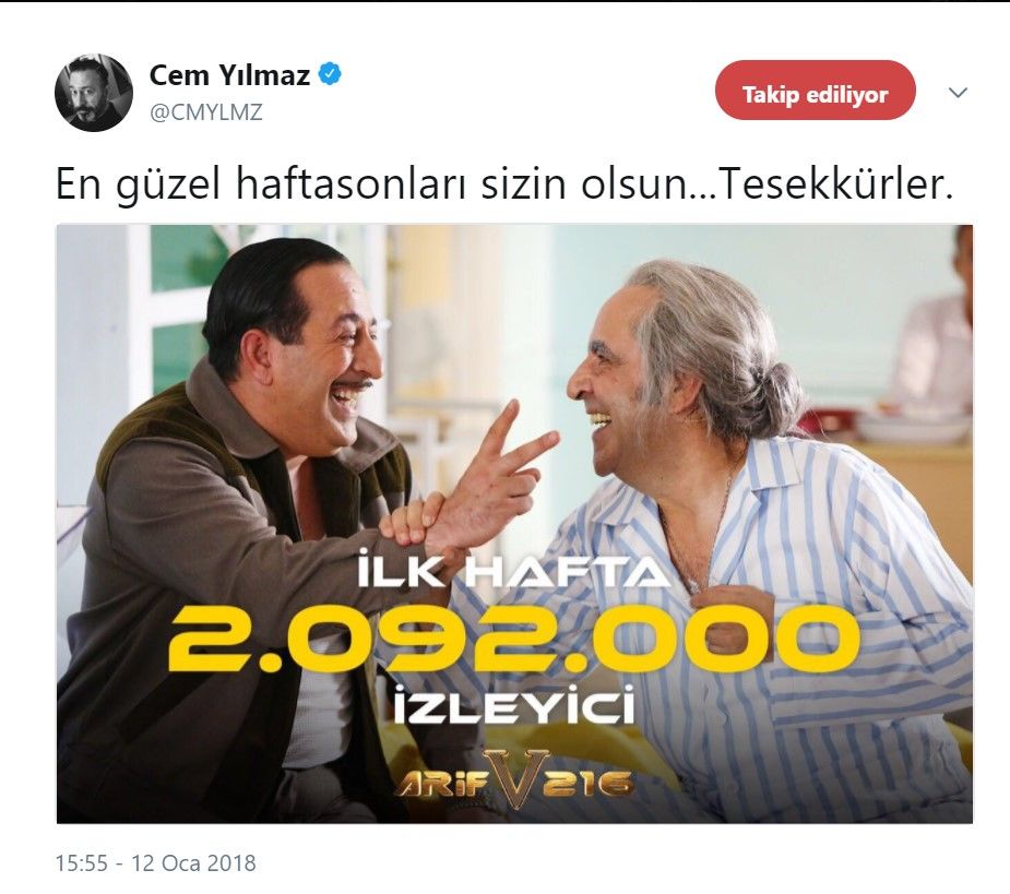 Arif V 216'dan rekora emin adımlarla ilerliyor