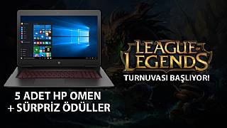 HP Omen Ödüllü League of Legends Turnuvamız Başlıyor!