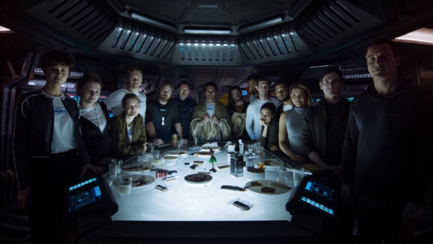 Alien: Covenant ekibi bir araya toplandı