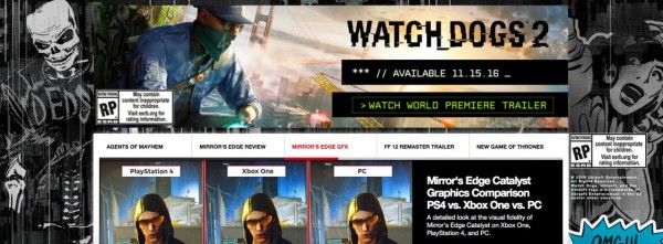 Amerikalı siteden büyük hata: Watch Dogs 2'nin çıkış tarihi açık edildi!