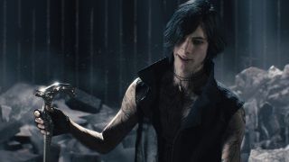 DMC5'in yeni oynanış fragmanında V karakteri gösterildi