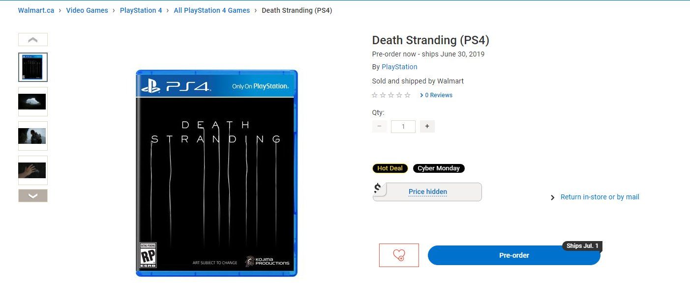 Death Stranding'in çıkış tarihi sızdırılmış olabilir