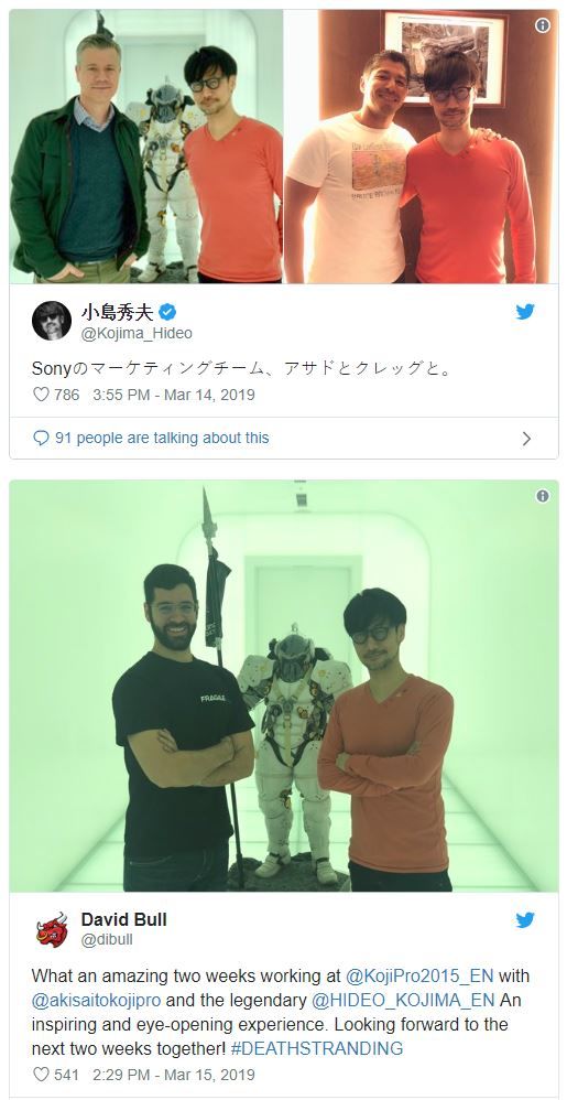 PS4 özel oyunu Death Stranding, pazarlama aşamasına geçmek üzere