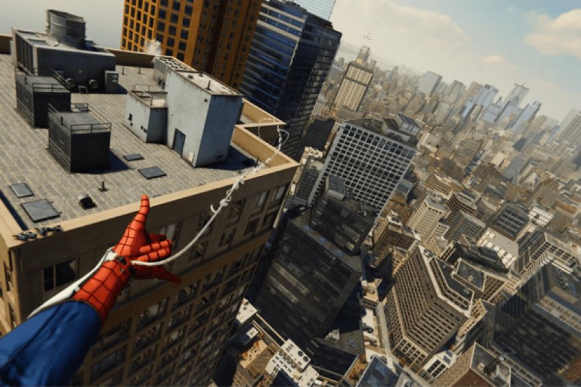 Spider-Man'in fotoğraf modundan birbirinden çarpıcı kareler