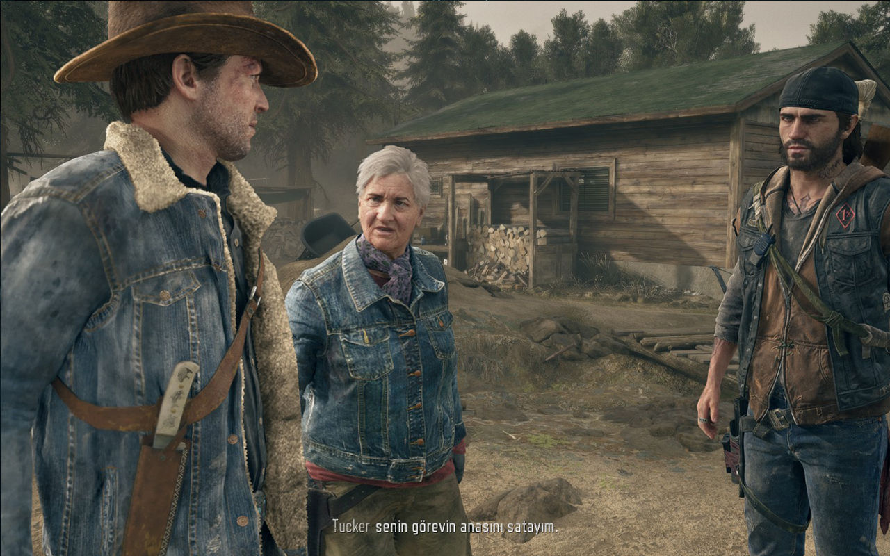 Days Gone PC görevlerinden birinin ekran görüntüsü